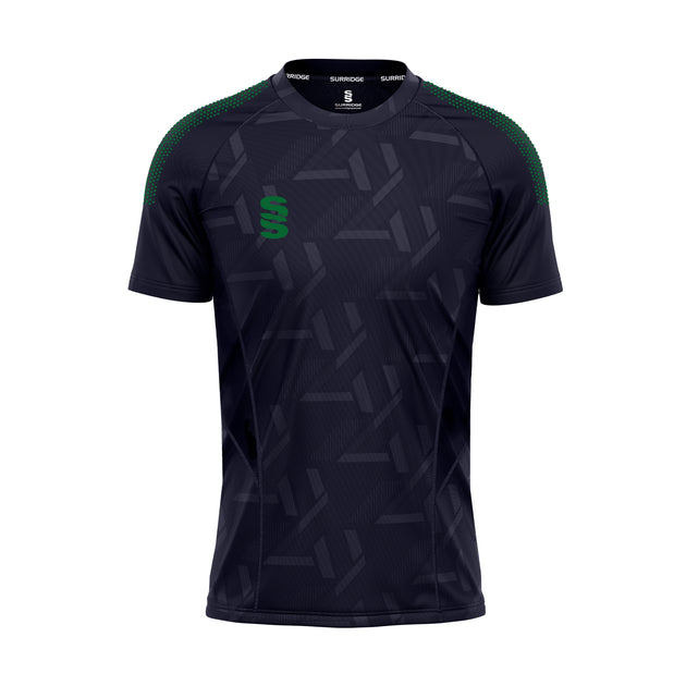 DU382 NAVY FOREST DOTS