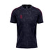 DU382 NAVY MAROON DOTS