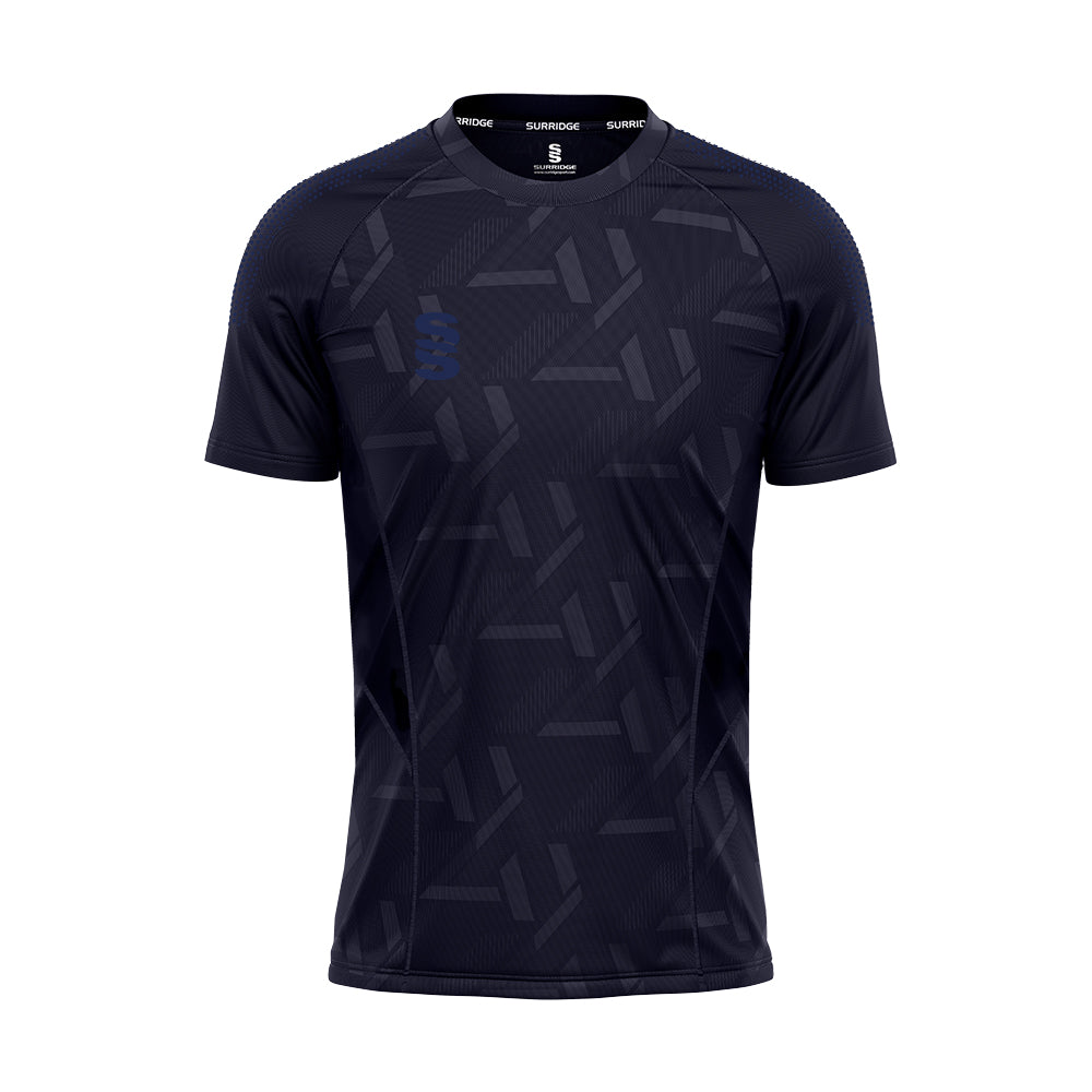 DU382 NAVY NAVY DOTS