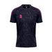 DU382 NAVY PINK DOTS