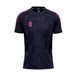 DU382 NAVY PINK DOTS