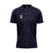 DU382 NAVY SILVER DOTS