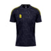 DU382 NAVY YELLOW DOTS