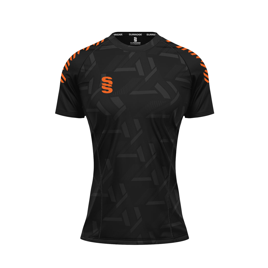 DU382W BLACK ORANGE DIAGONAL