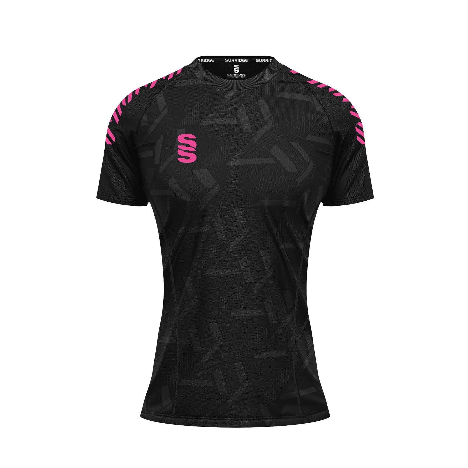 DU382W BLACK PINK DIAGONAL