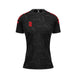 DU382W BLACK RED DIAGONAL
