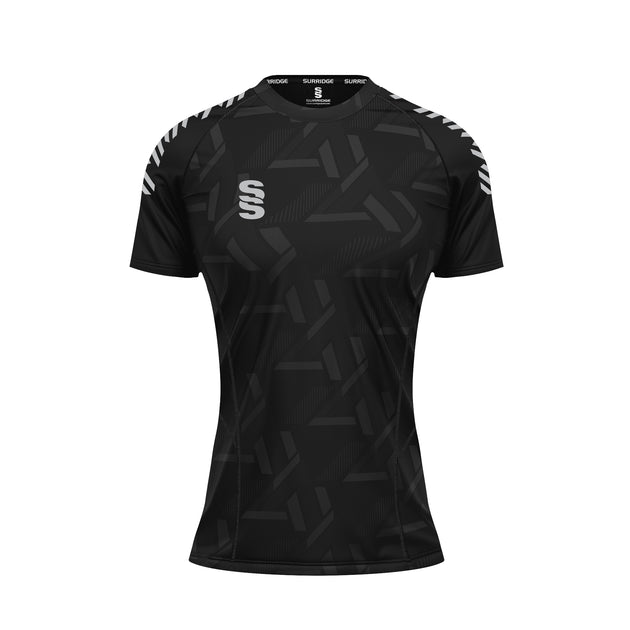 DU382W BLACK SILVER DIAGONAL