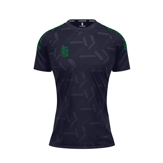 DU382W NAVY FOREST DIAGONAL