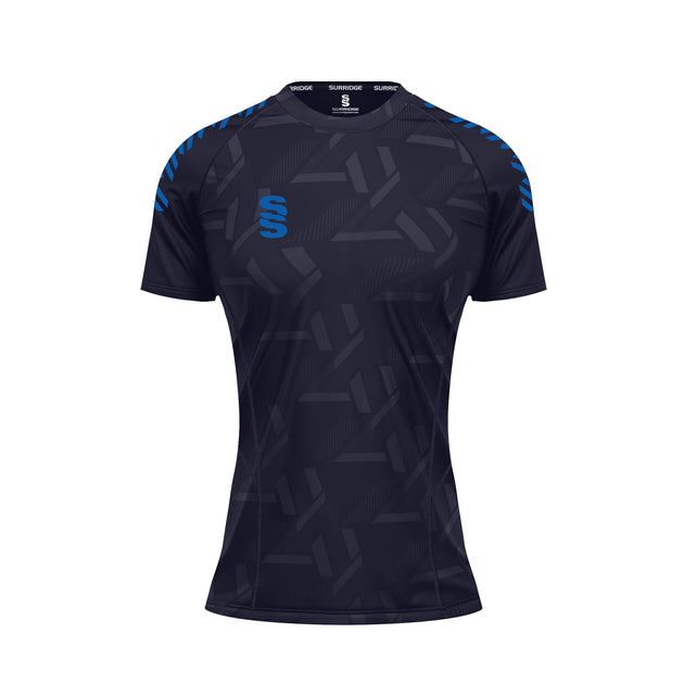 DU382W NAVY ROYAL DIAGONAL