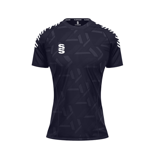 DU382W NAVY WHITE DIAGONAL