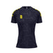 DU382W NAVY YELLOW DIAGONAL