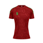 DU382W RED EMERALD DIAGONAL