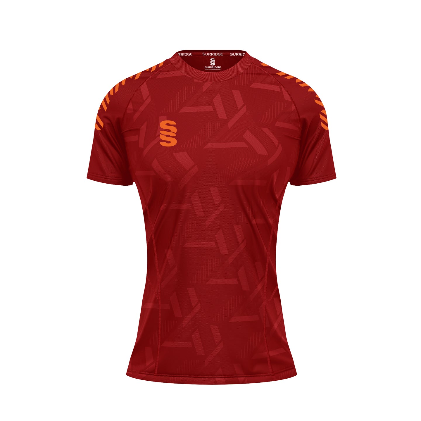DU382W RED ORANGE DIAGONAL