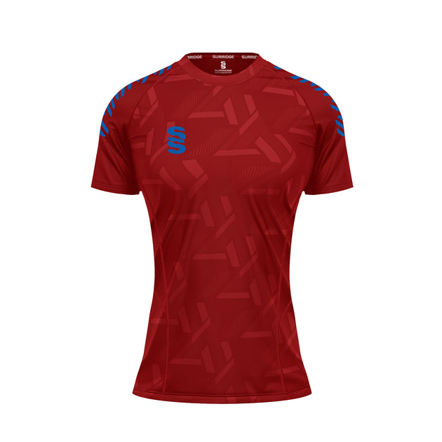 DU382W RED ROYAL DIAGONAL