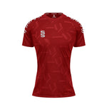 DU382W RED SILVER DIAGONAL