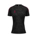 DU382W BLACK MAROON DOTS