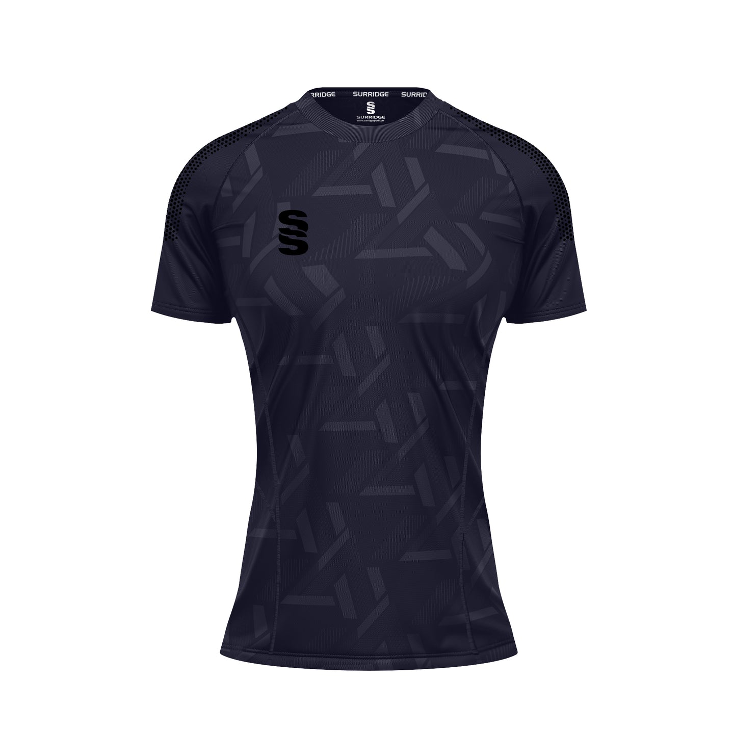 DU382W NAVY BLACK DOTS