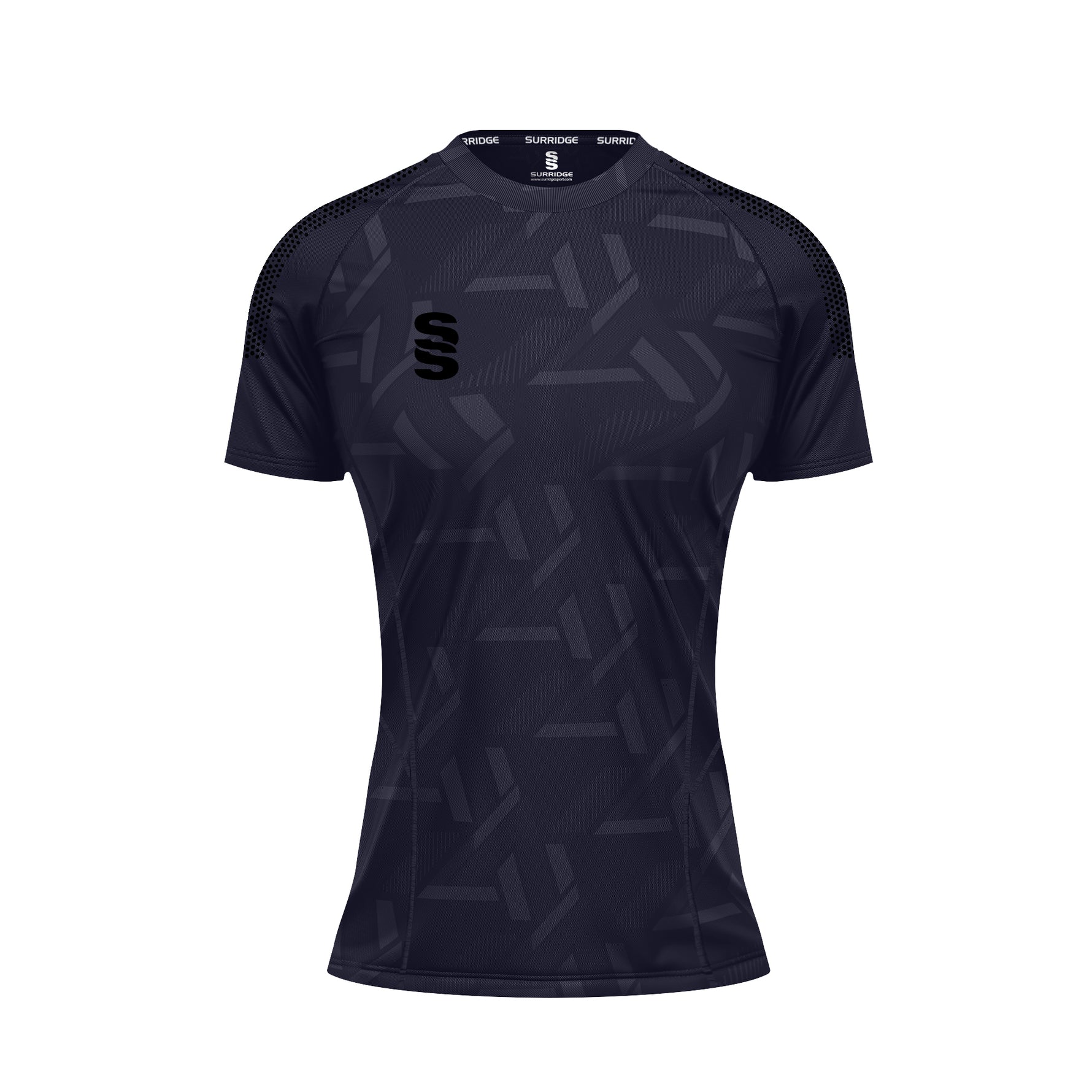 DU382W NAVY BLACK DOTS