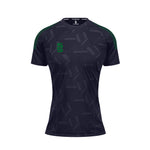 DU382W NAVY FOREST DOTS