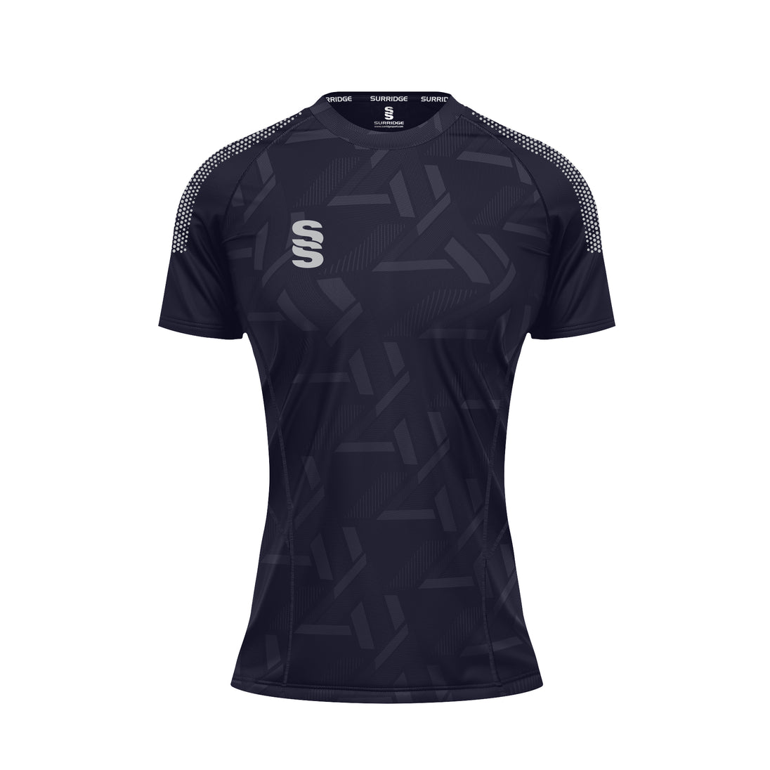 DU382W NAVY SILVER DOTS