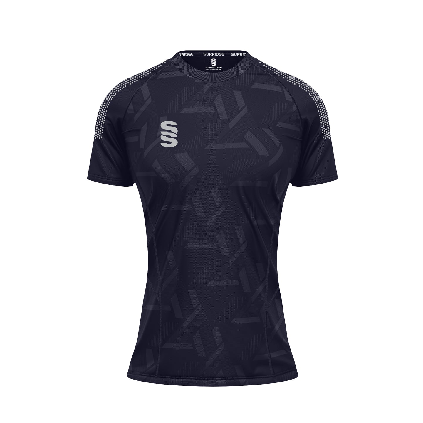 DU382W NAVY SILVER DOTS