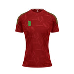 DU382W RED EMERALD DOTS