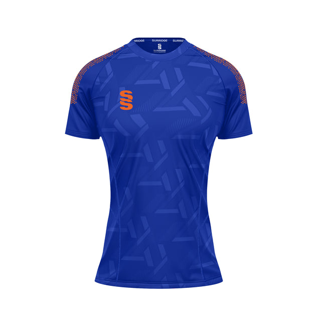 DU382W ROYAL ORANGE DOTS