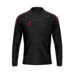 DU383 BLACK MAROON DIAGONAL