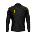 DU383 BLACK YELLOW DIAGONAL