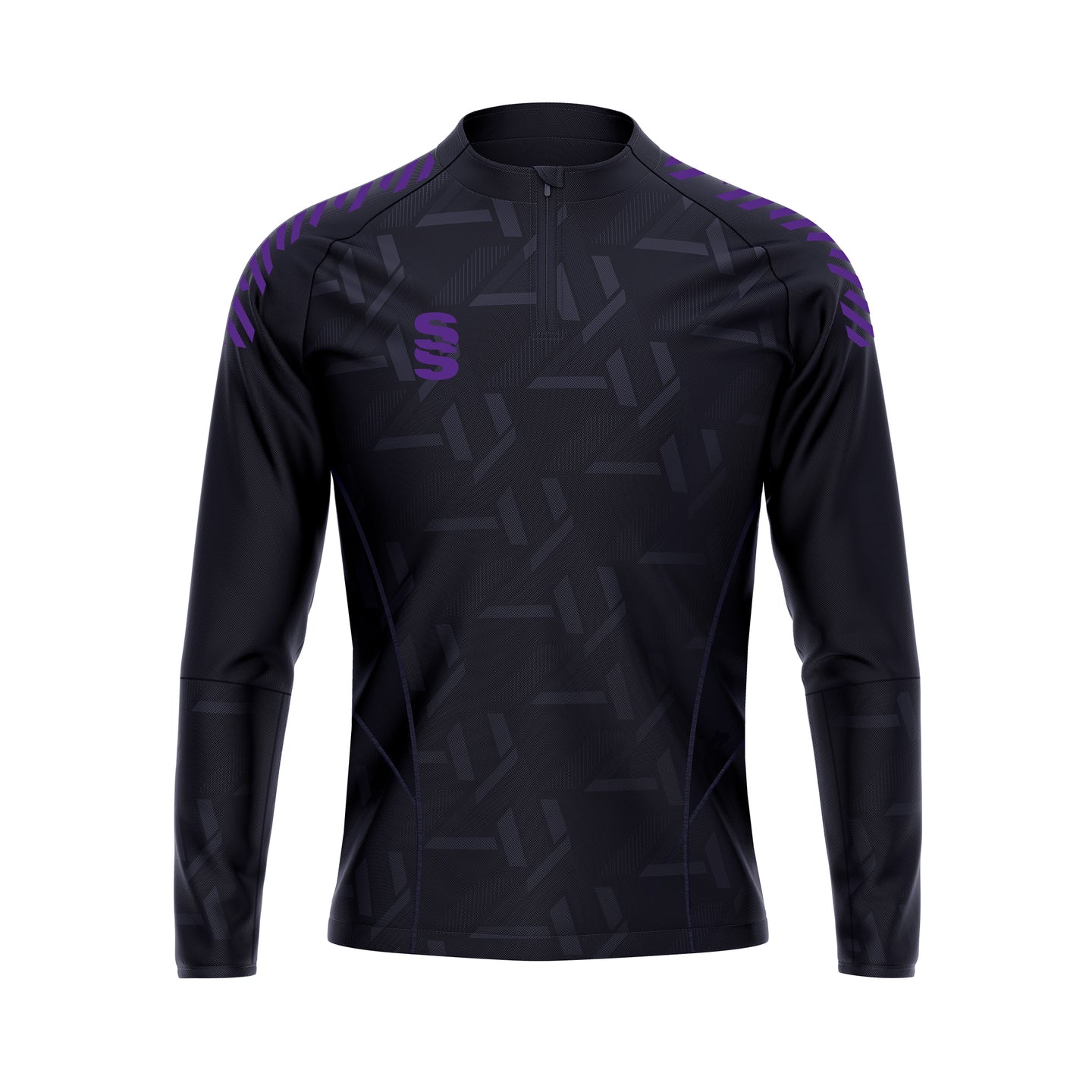DU383 NAVY PURPLE DIAGONAL