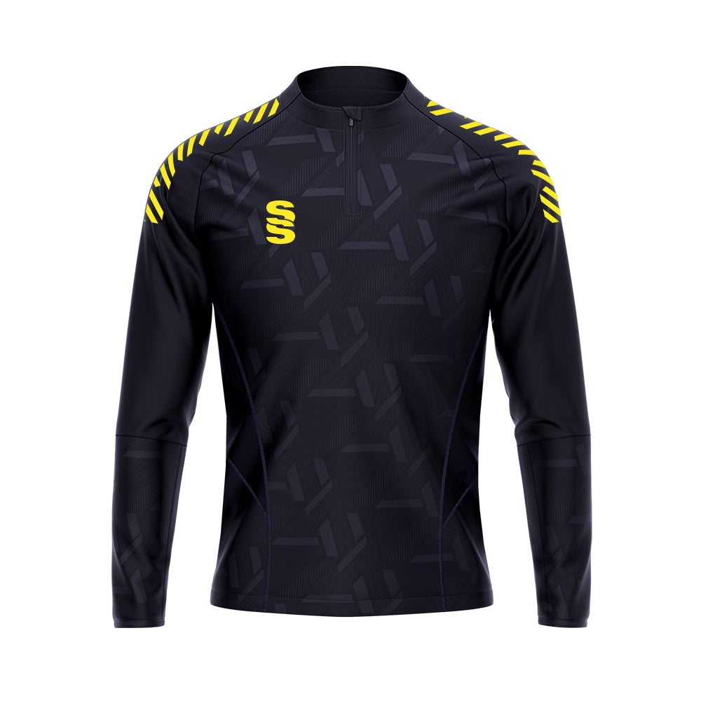 DU383 NAVY YELLOW DIAGONAL