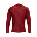 DU383 RED MAROON DIAGONAL