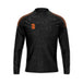 DU383 BLACK ORANGE DOTS