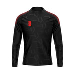 DU383 BLACK RED DOTS