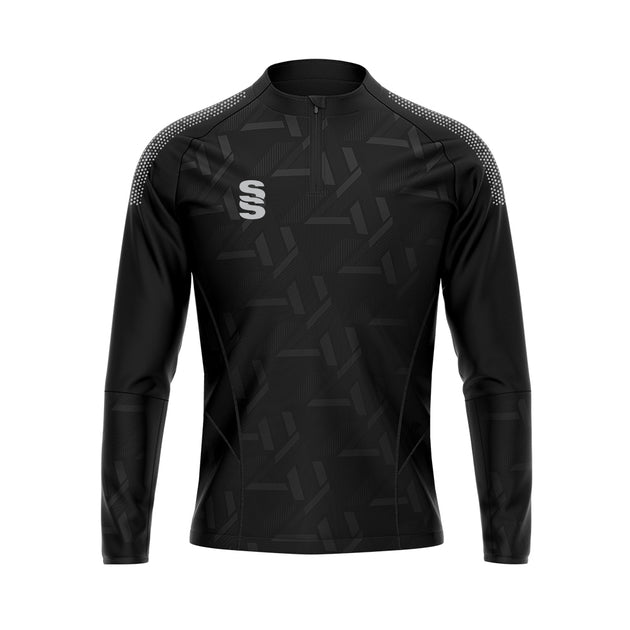 DU383 BLACK SILVER DOTS