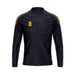 DU383 NAVY AMBER DOTS