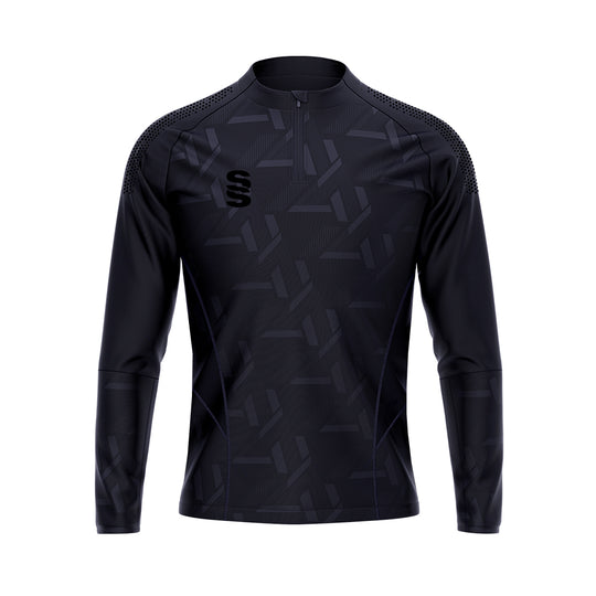DU383 NAVY BLACK DOTS