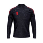 DU383 NAVY RED DOTS