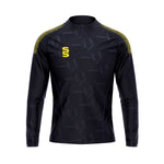 DU383 NAVY YELLOW DOTS