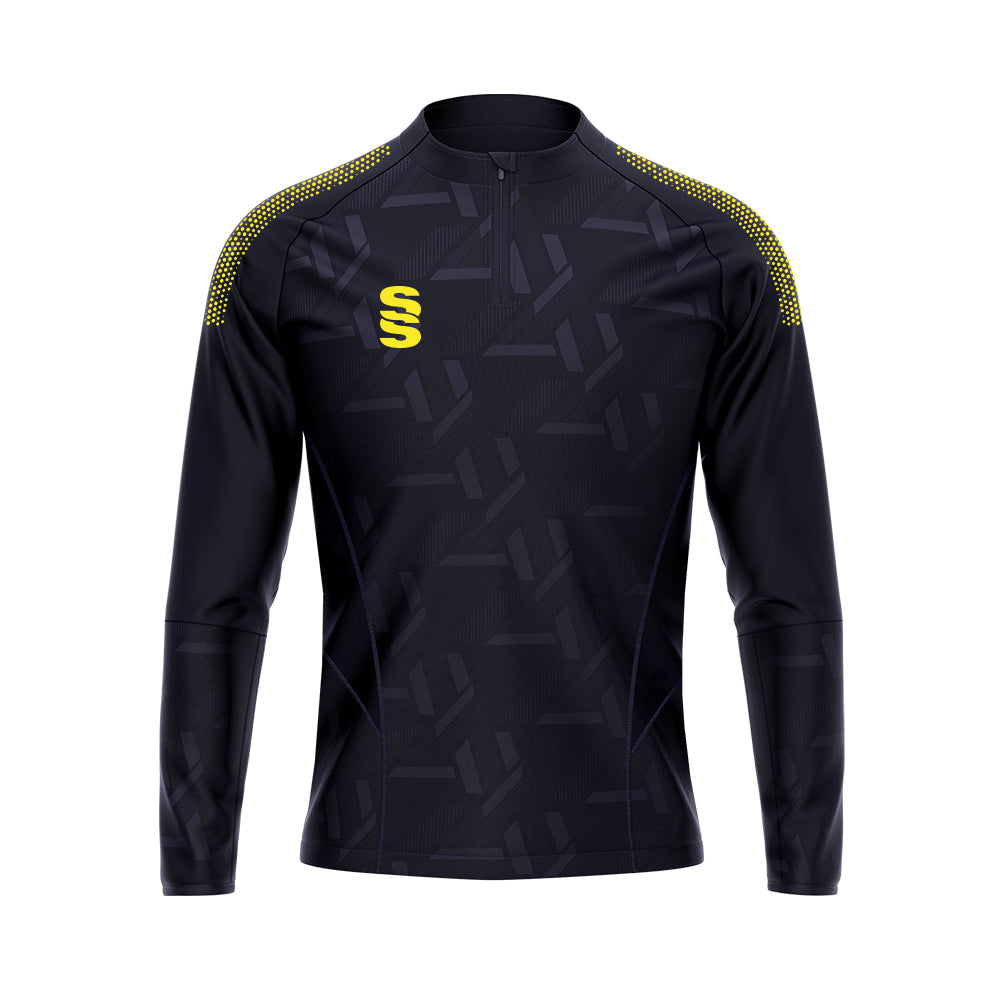 DU383 NAVY YELLOW DOTS