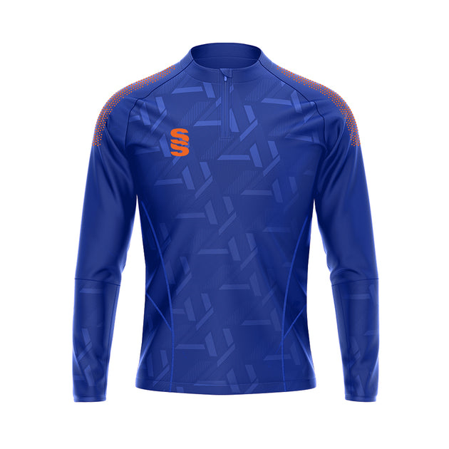 DU383 ROYAL ORANGE DOTS
