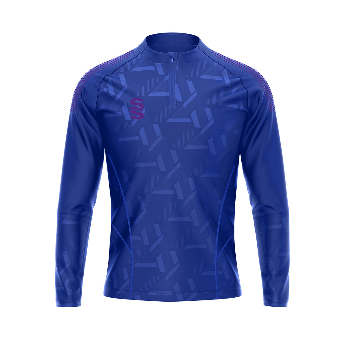 DU383 ROYAL PURPLE DOTS