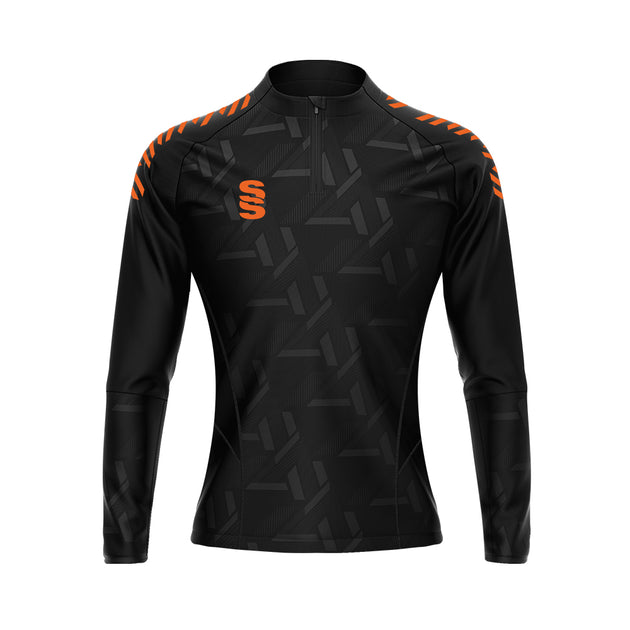 DU383W BLACK ORANGE DIAGONAL