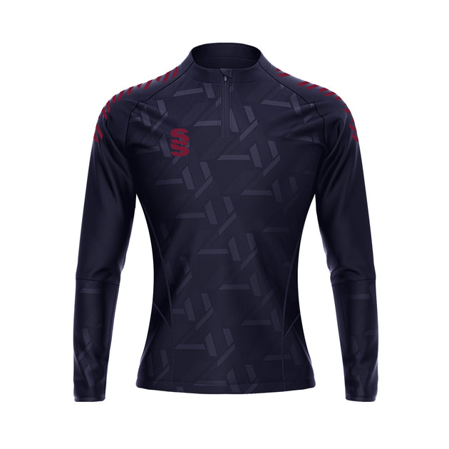 DU383W NAVY MAROON DIAGONAL