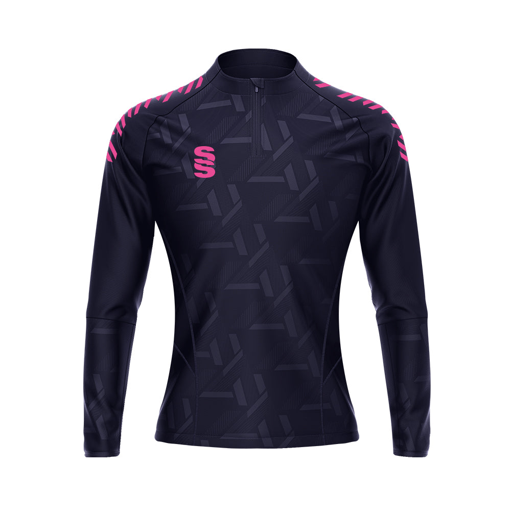 DU383W NAVY PINK DIAGONAL