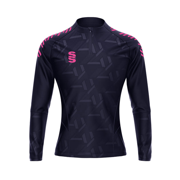 DU383W NAVY PINK DIAGONAL