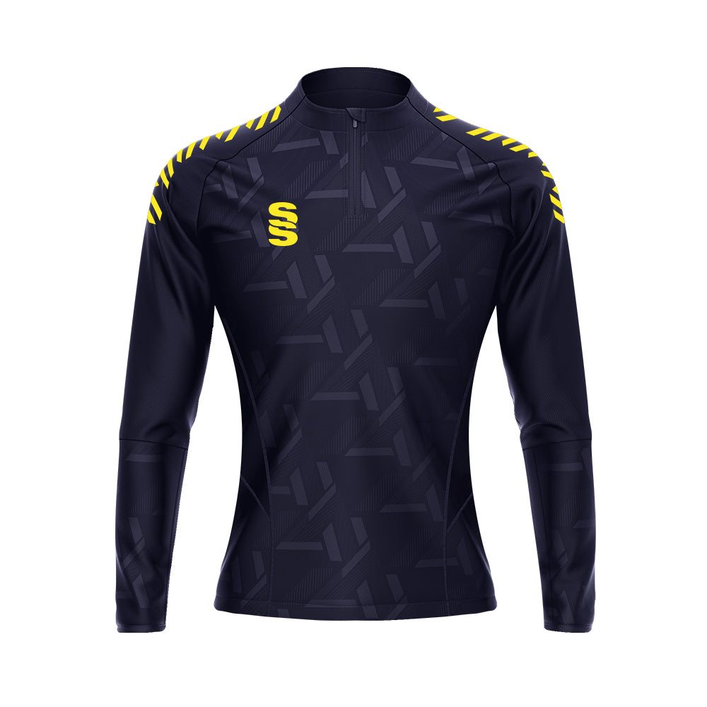DU383W NAVY YELLOW DIAGONAL
