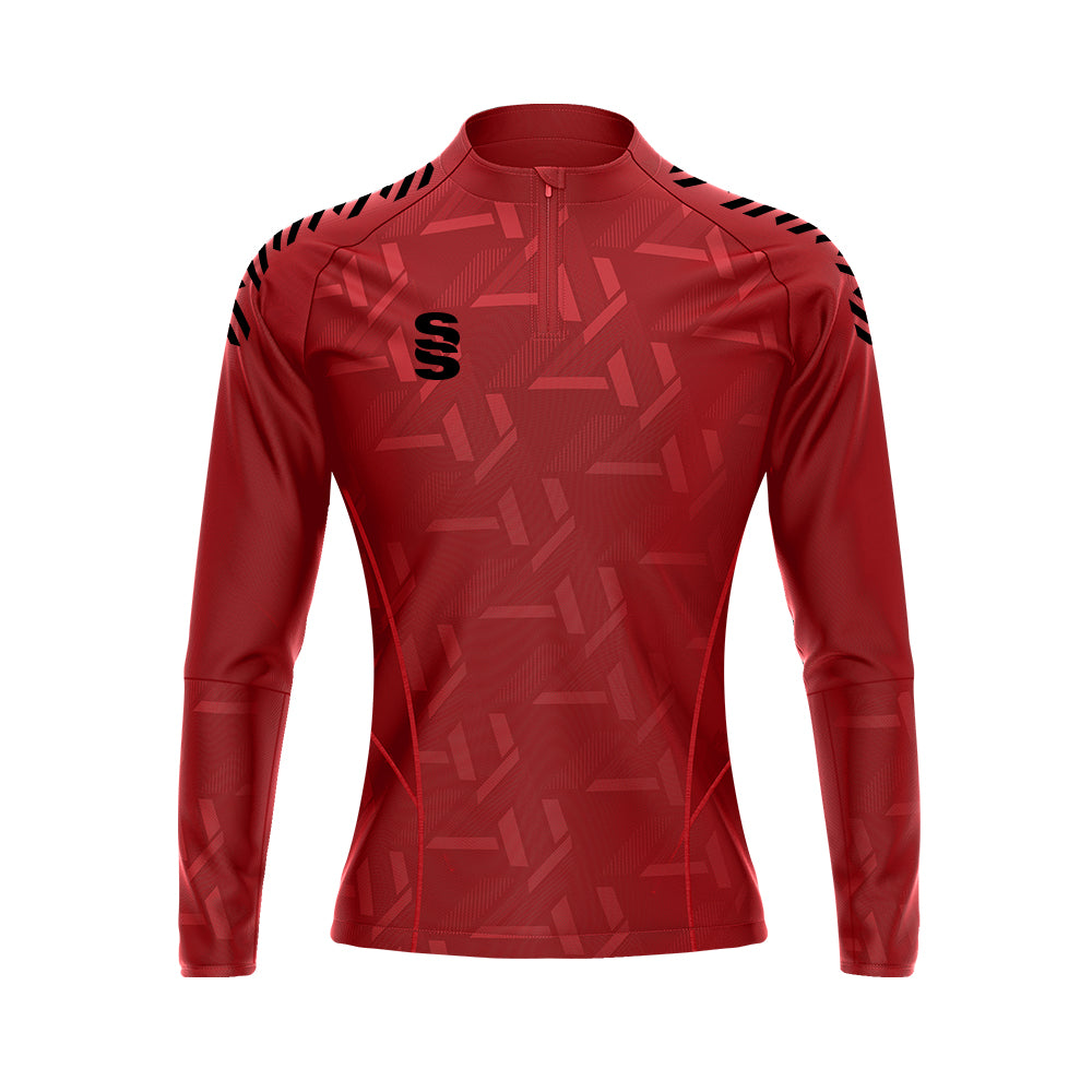 DU383W RED BLACK DIAGONAL