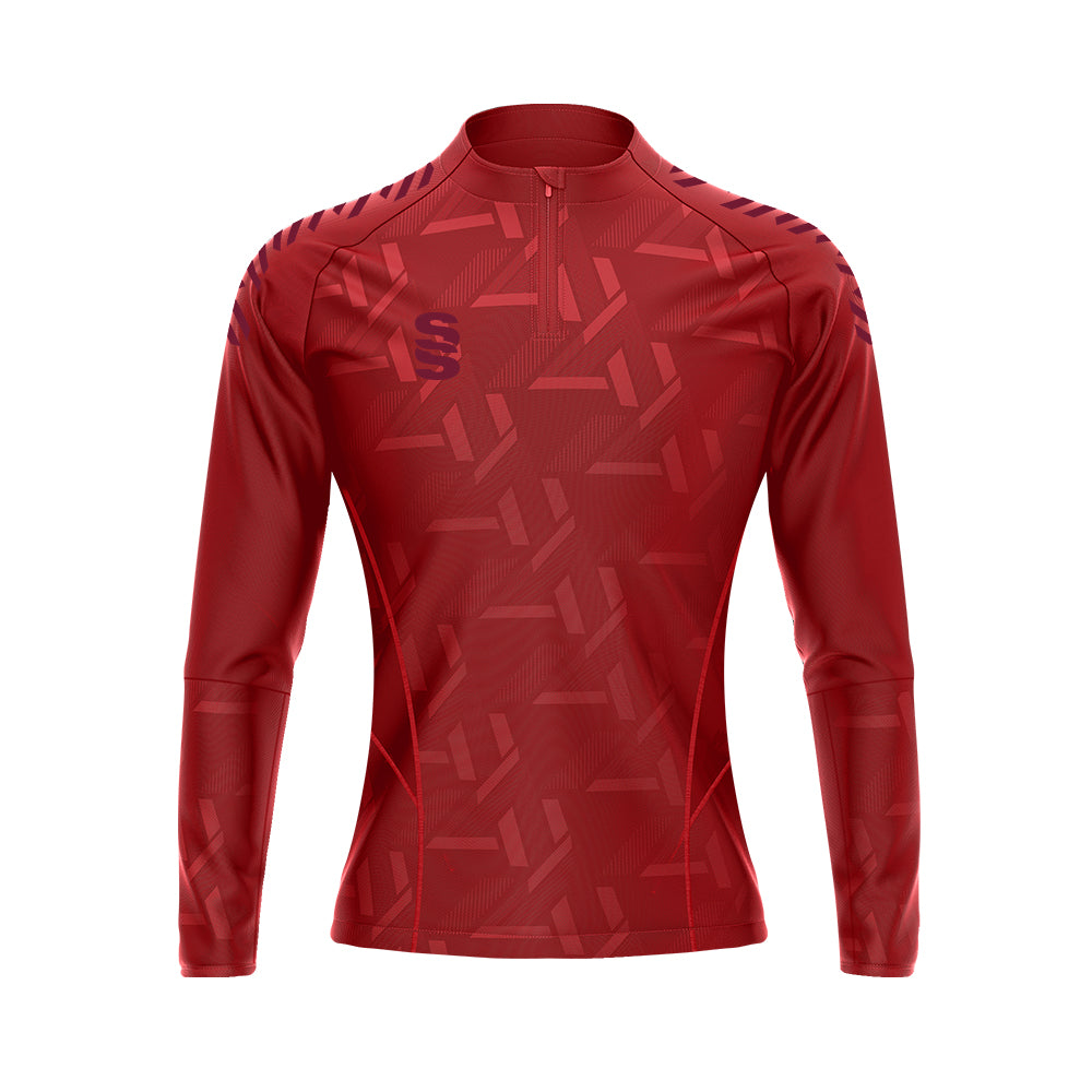 DU383W RED MAROON DIAGONAL