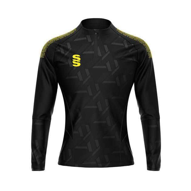 DU383W BLACK YELLOW DOTS